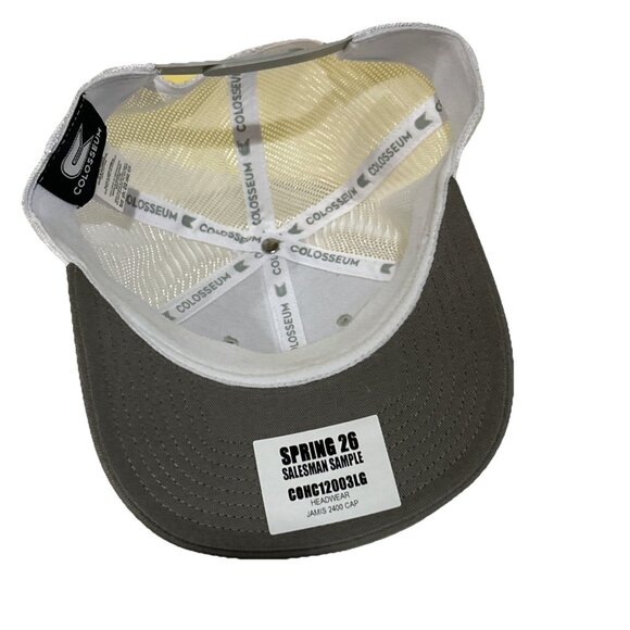 NEW Arizona Wildcats Beige Embroidered Colosseum Snapback Trucker Cap Hat Adult - Picture 7 of 7